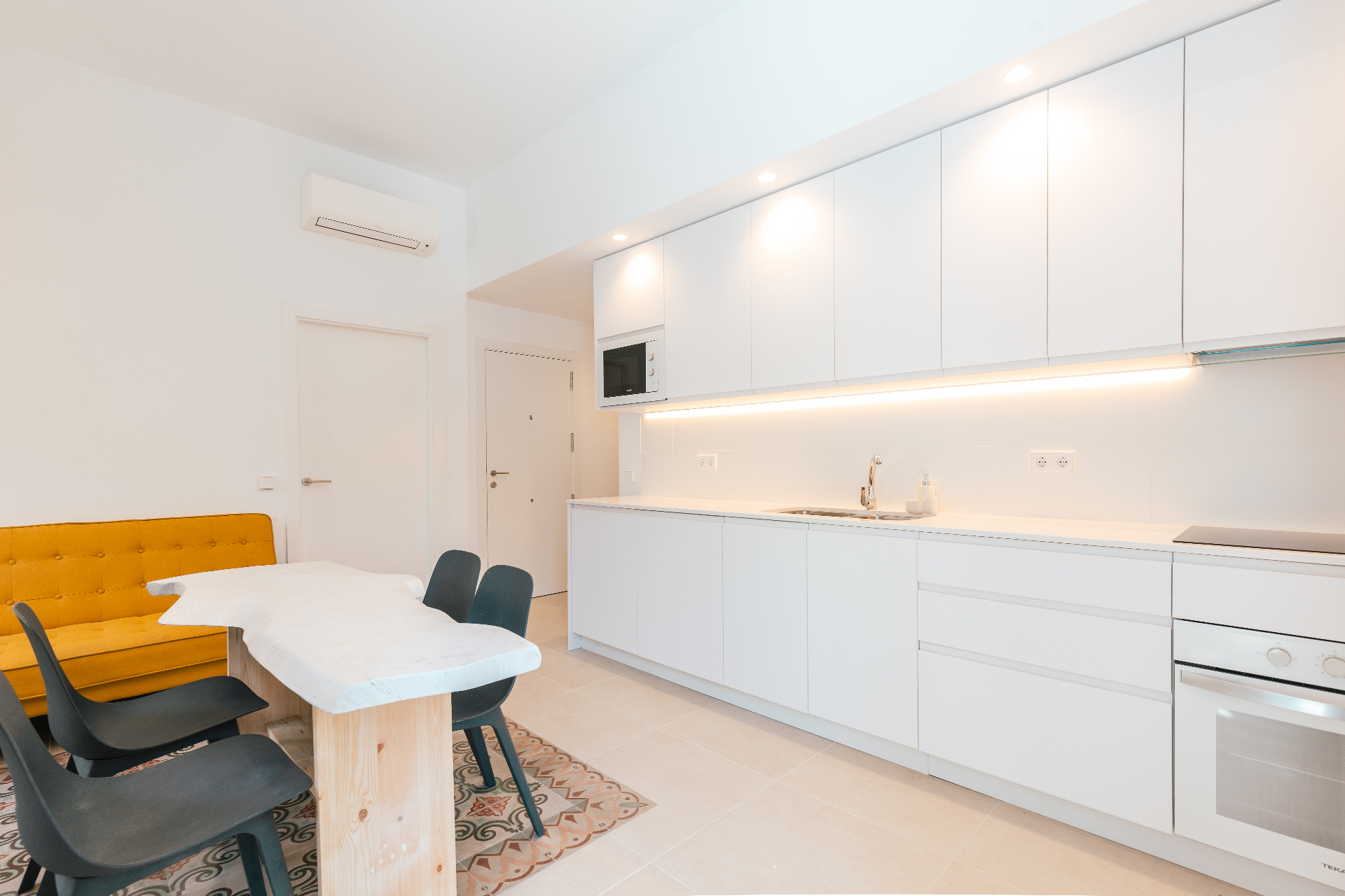 Designer kitchen detail
